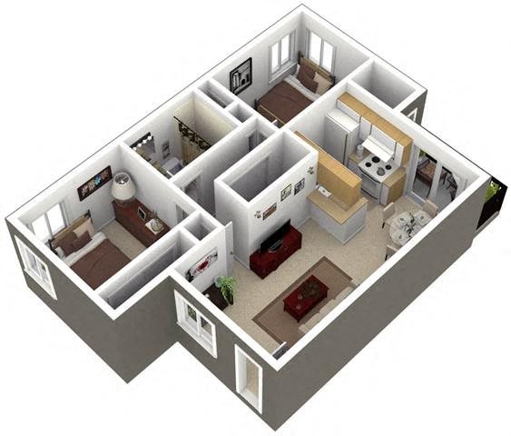 Boulder Creek Apartments Wilsonville, OR 2 bedroom 1 bath Boulder Creek Apartments Wilsonville, OR 2 bedroom 1 bath